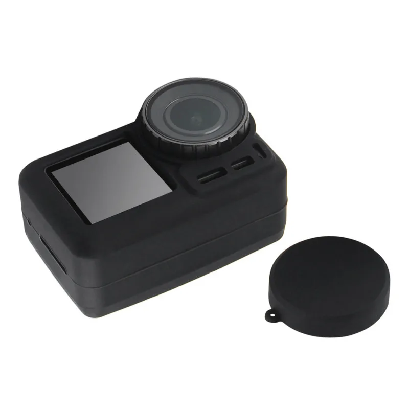 silicone protective cover for dajiang lingmou osmo action waterproof sports camera body christmas gift free global shipping