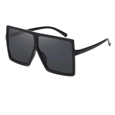 

2021 new big-frame sunglasses ladies protective sunglasses women's tide stall sunglasses in Europe and America