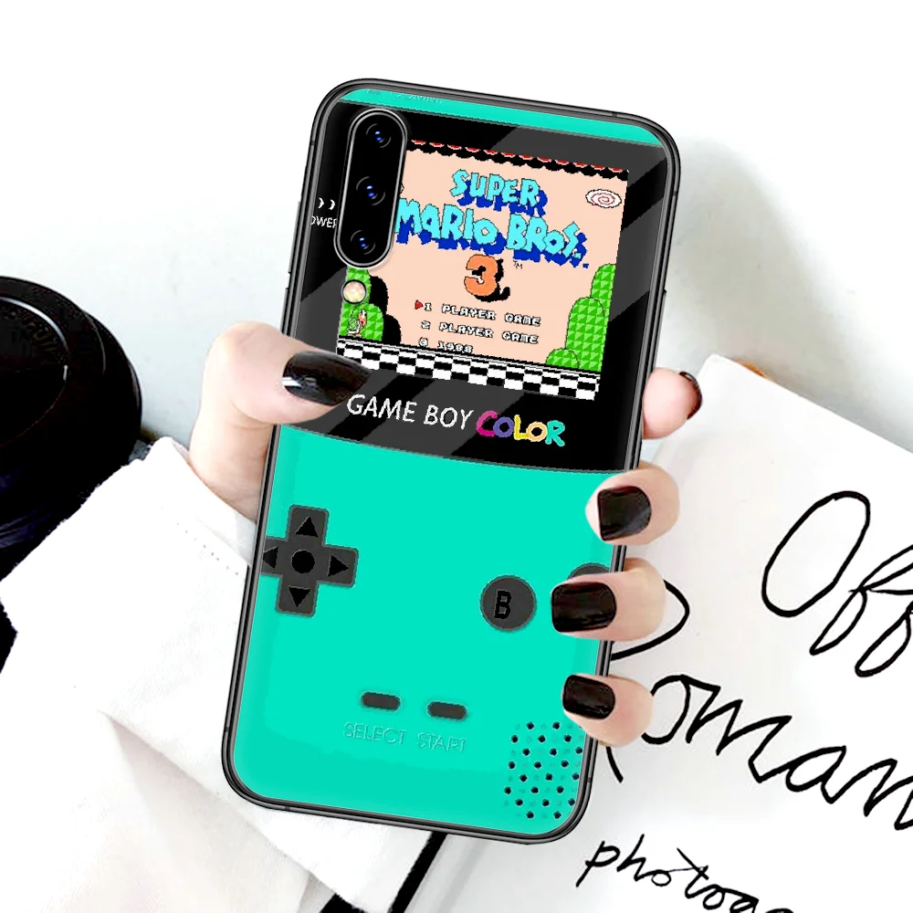

Game Gameboy Boy Phone Case For Samsung Galaxy A 3 5 7 8 10 20 20E 21S 30 30S 40 50 51 70 71 black Back Painting Hoesjes Pretty