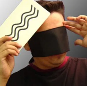 Чудо повязка на глаза-волшебные фокусы волшебный фотографический просвечивающий повязка на глаза иллюзии аксессуары Gimmick Prop Mind