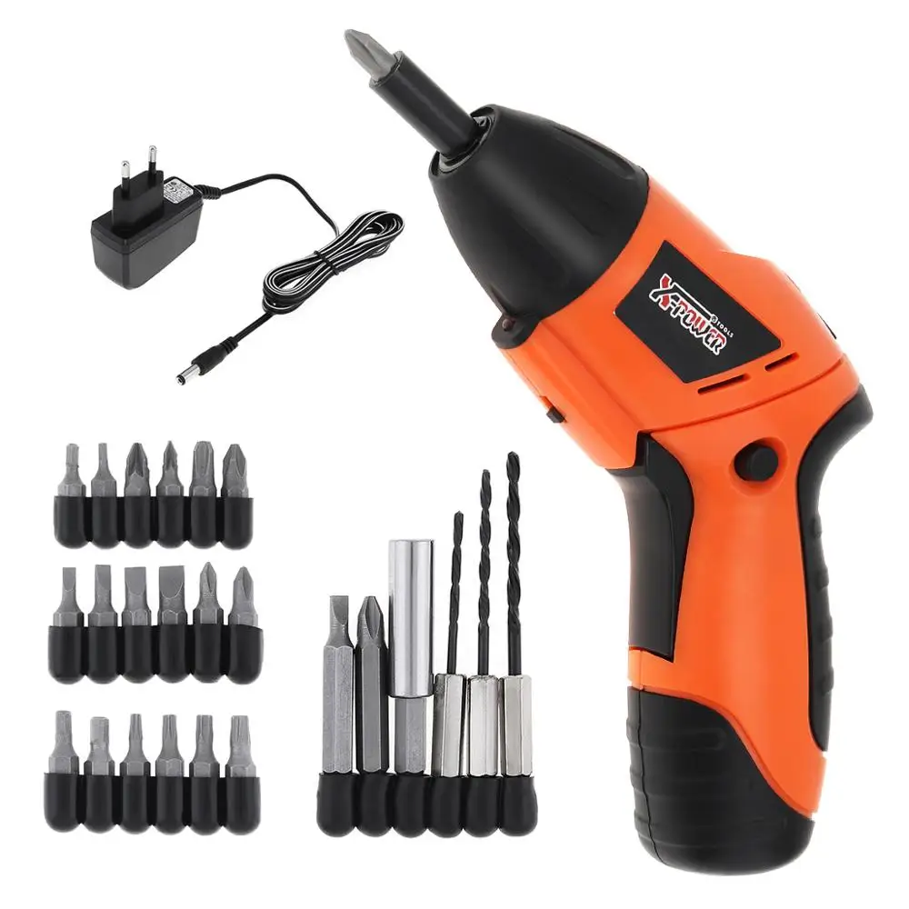 Электрическая отвертка 4 8 в 24 шт. перезаряжаемый беспроводной винт для установки