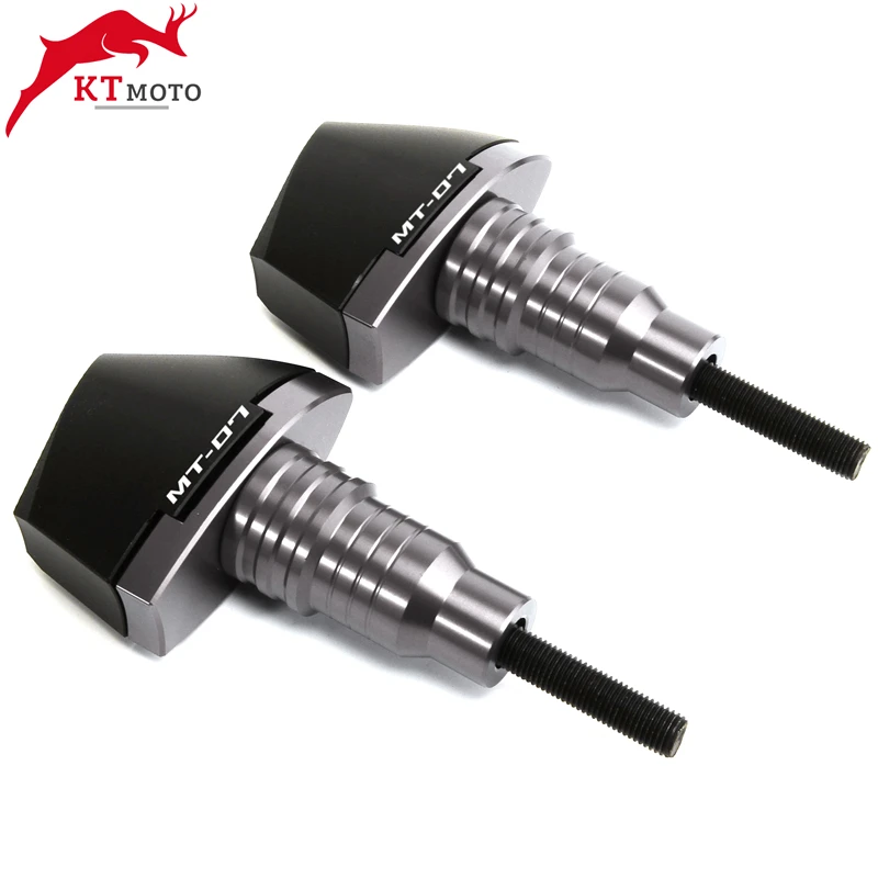 CNC рамка Ползунки Краш Pad защита от падения для Yamaha MT07 MT 07 2015 2020 двигателя