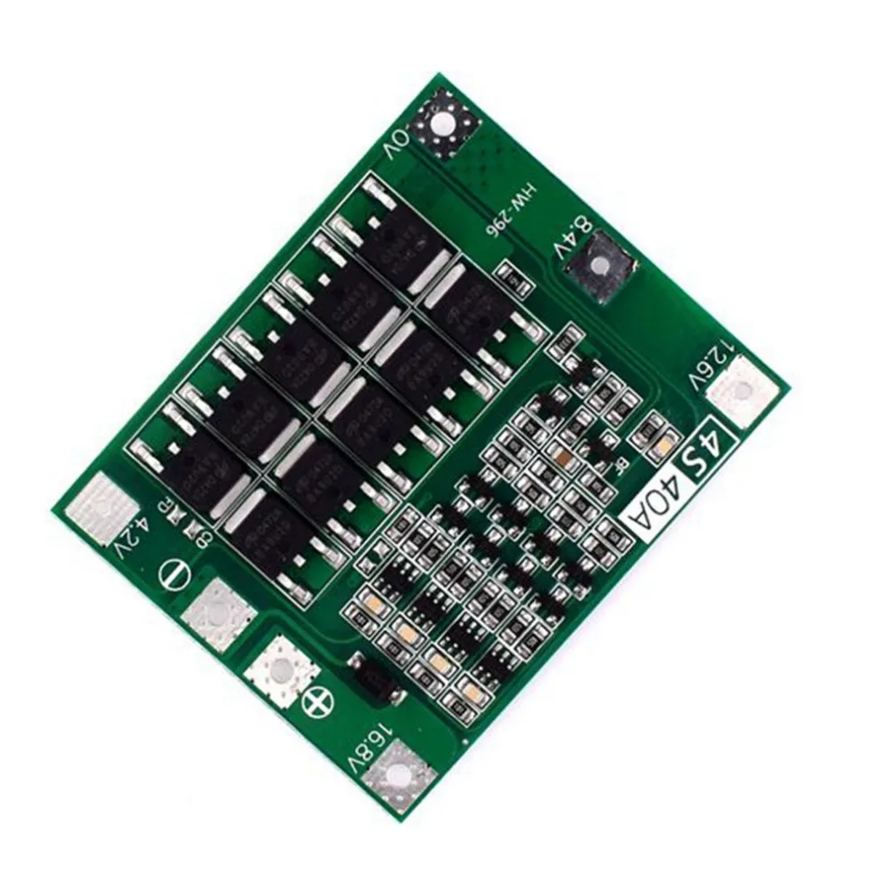HW-296 16,8 V 4S литий-ионная литиевая батарея 18650 зарядное устройство PCB BMS Защитная плата Lipo мобильный модуль с балансировщиком