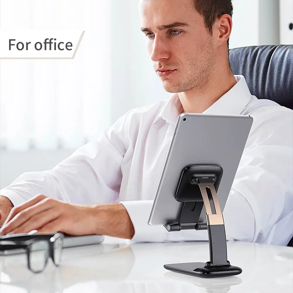 

Metal Tablet Holder Stand Desktop Lazy Folding Portable Universal Mobile Phone Ipad Huawei Xiaomi Support Shelf Live