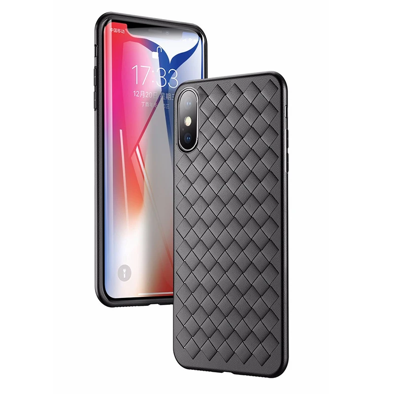 Чехол с дышащей сеткой для Xiaomi Redmi Note 7 8 8Pro кожаный ТПУ тканый сетчатый чехол 8pro Note7