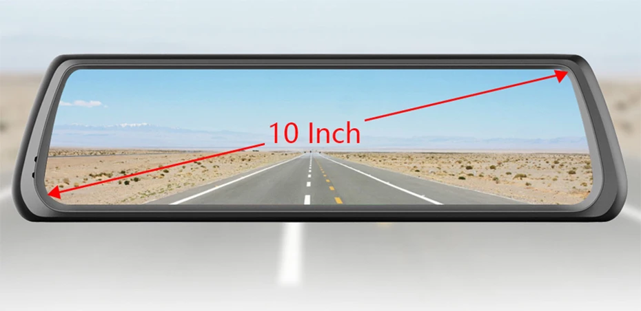 WHEXUNE 4G Автомобильный видеорегистратор Android Touch ADAS Dash Cam Автомобильное зеркало заднего вида 10 дюймов видеорегистратор двойной объектив gps навигатор рекордер WiFi
