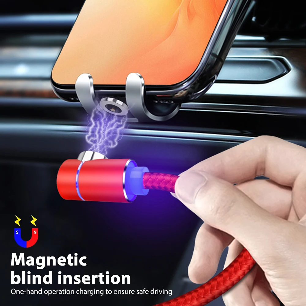 Магнитный Micro USB кабель для передачи данных 1 м2 а Xiaomi Redmi K30 Кабель с разъемом типа C