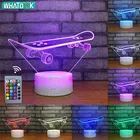 Игра 3D светодиодный ночсветильник Новинка Настольная лампа кроссовки футбол скейтборд пульт дистанционного управления Иллюзия светильник ing день рождения праздник Рождественский подарок