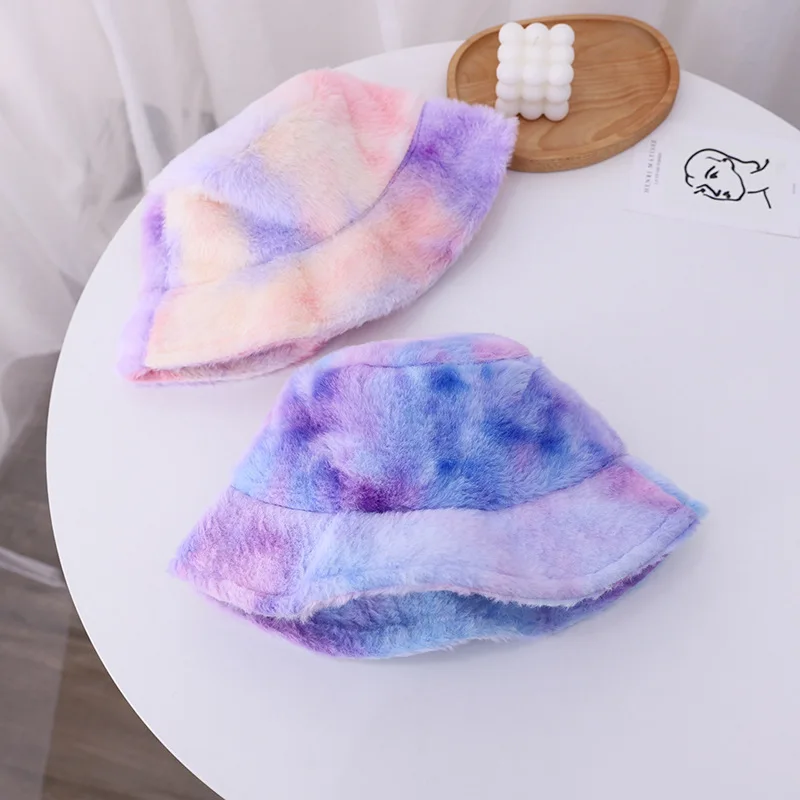 Зимняя Рыбацкая шапка для бассейна с цветным принтом мужчин и женщин Корейская