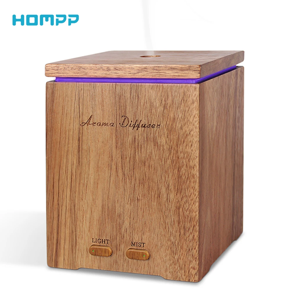 200 мл натуральный Акация деревянный аромат холодный туман увлажнитель оптовая