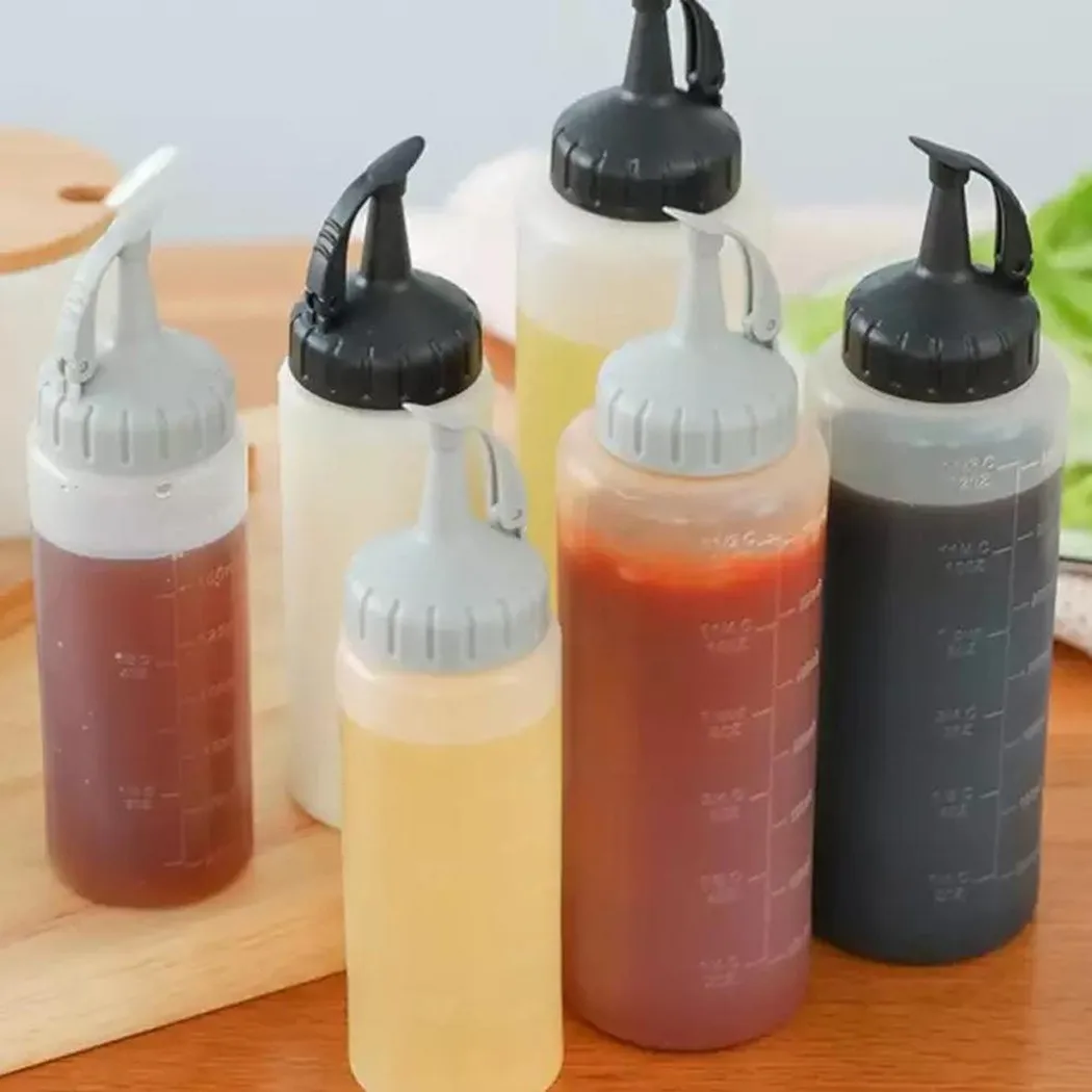 

Condiment Squeeze Bottles For Ketchup Mustard Mayo Hot Sauces Olive Oil Bottles Kitchen Gadget For Oil Ketchup Griddle