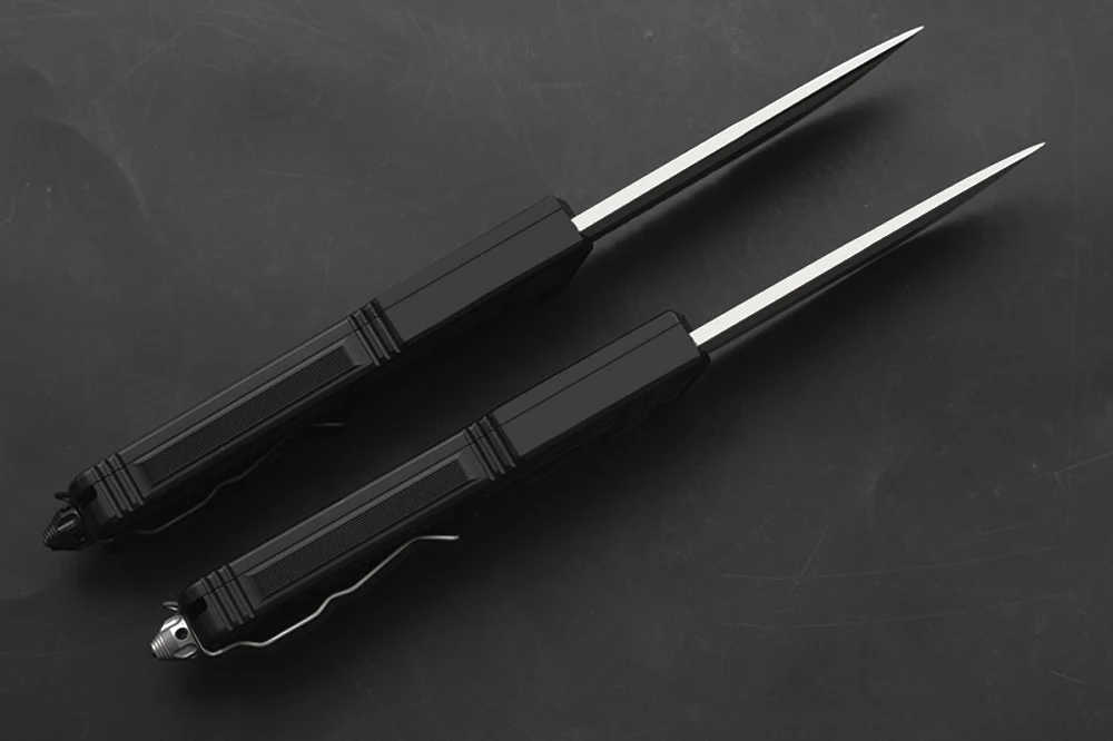 Нож VESPA с лезвием из стали M390 61HRC черного цвета, рукоять из алюминия 7075 для активного отдыха, охоты, кемпинга и выживания, тактический инструмент EDC.