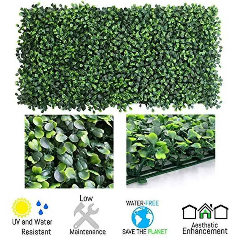 16 шт. искусственная садовая трава Lawn60 * 40 см миниатюрный орнамент садовый