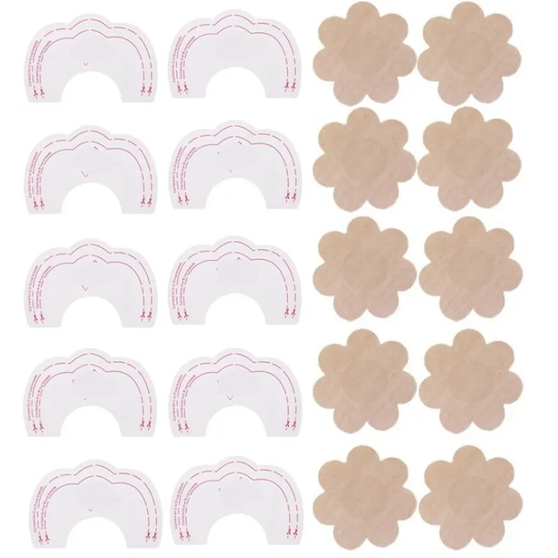 20 шт. Женская клейкая Накладка для груди и | одежда