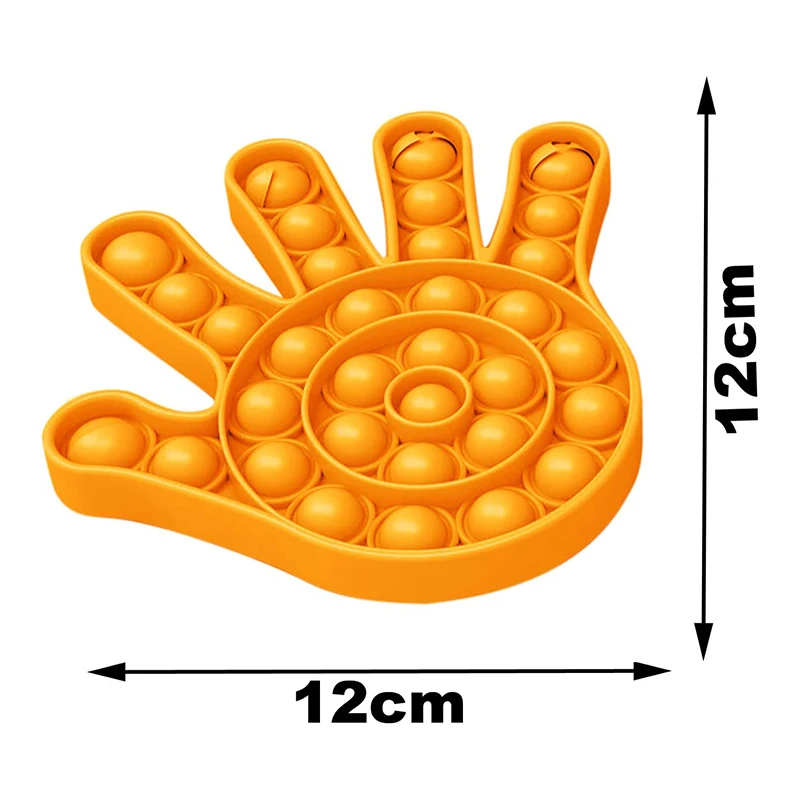 

Push Bubble Toy Sensory Toy for Anxiety Stress Reliever Gifts Games for Kids Adult Home Indoor AC889