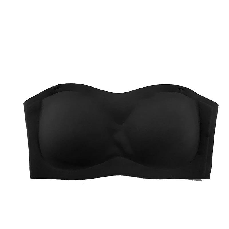 

No strapless underwear female summer wipe breast type bra without trace thin one type gather anti-slip day bra female