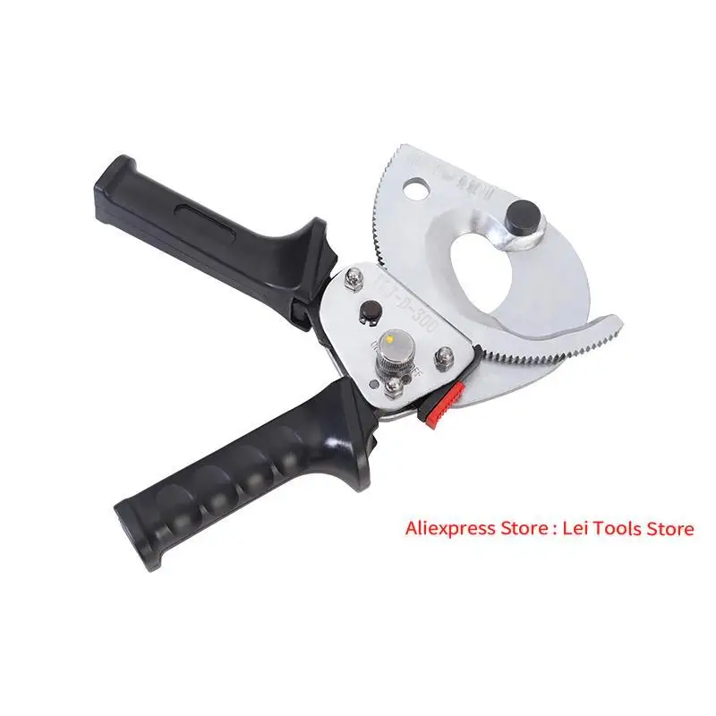 Резак для кабелей с храповым механизмом подходит резки медных/алюминиевых 300/500