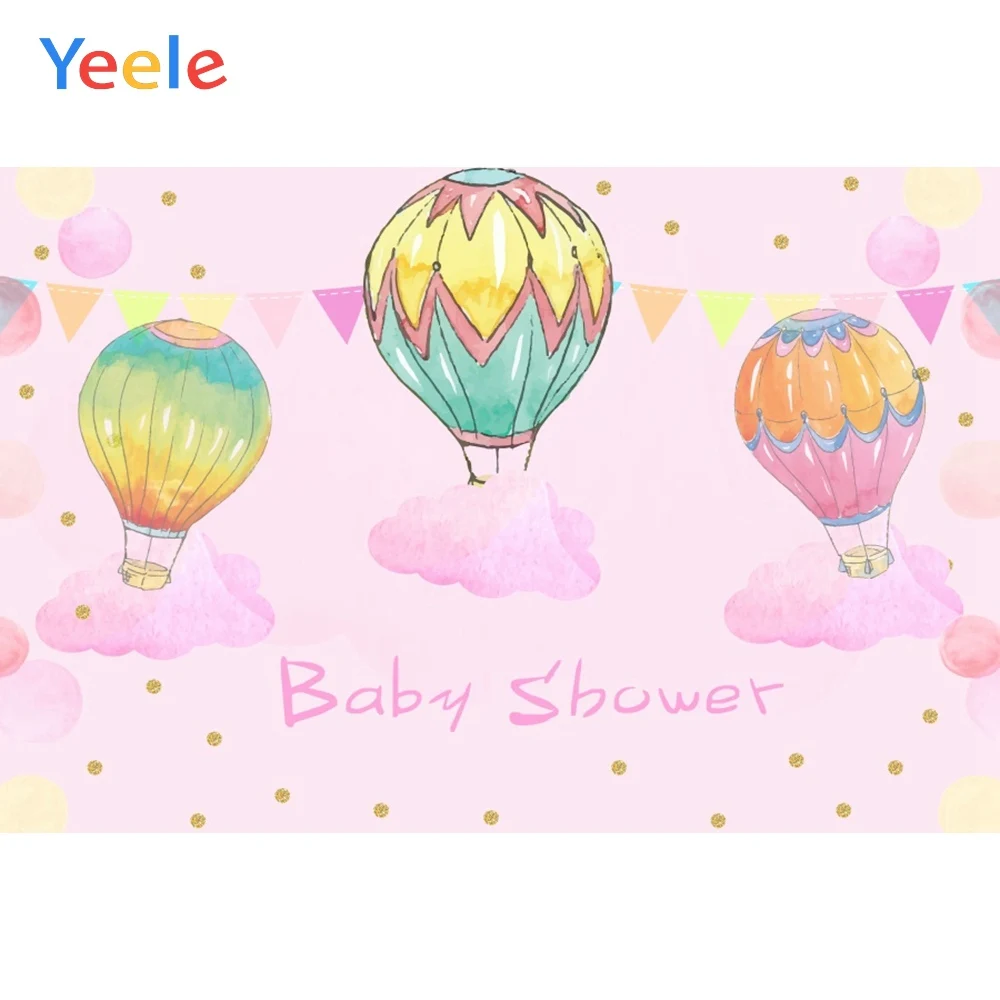 Фон для фотосъемки с изображением дома и воздушного шара | Электроника