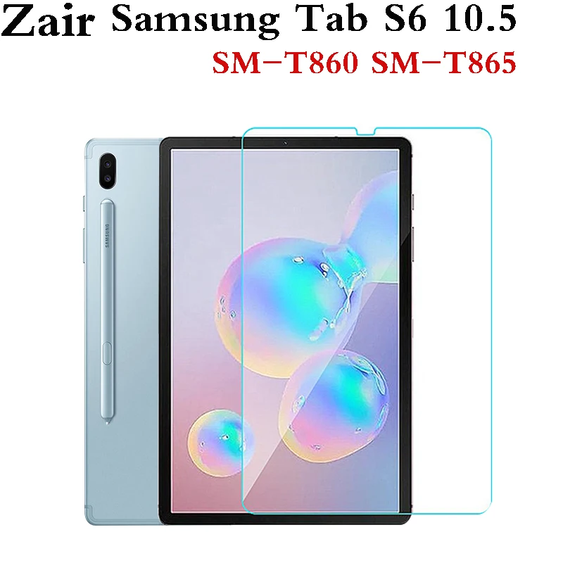 

for Samsung Galaxy Tab S6 10.5 LTE/WIFI Tempered Glass Samung Tablet SM-T865 SM-T860 Screen Protector HD 9H Oleophobic Coating