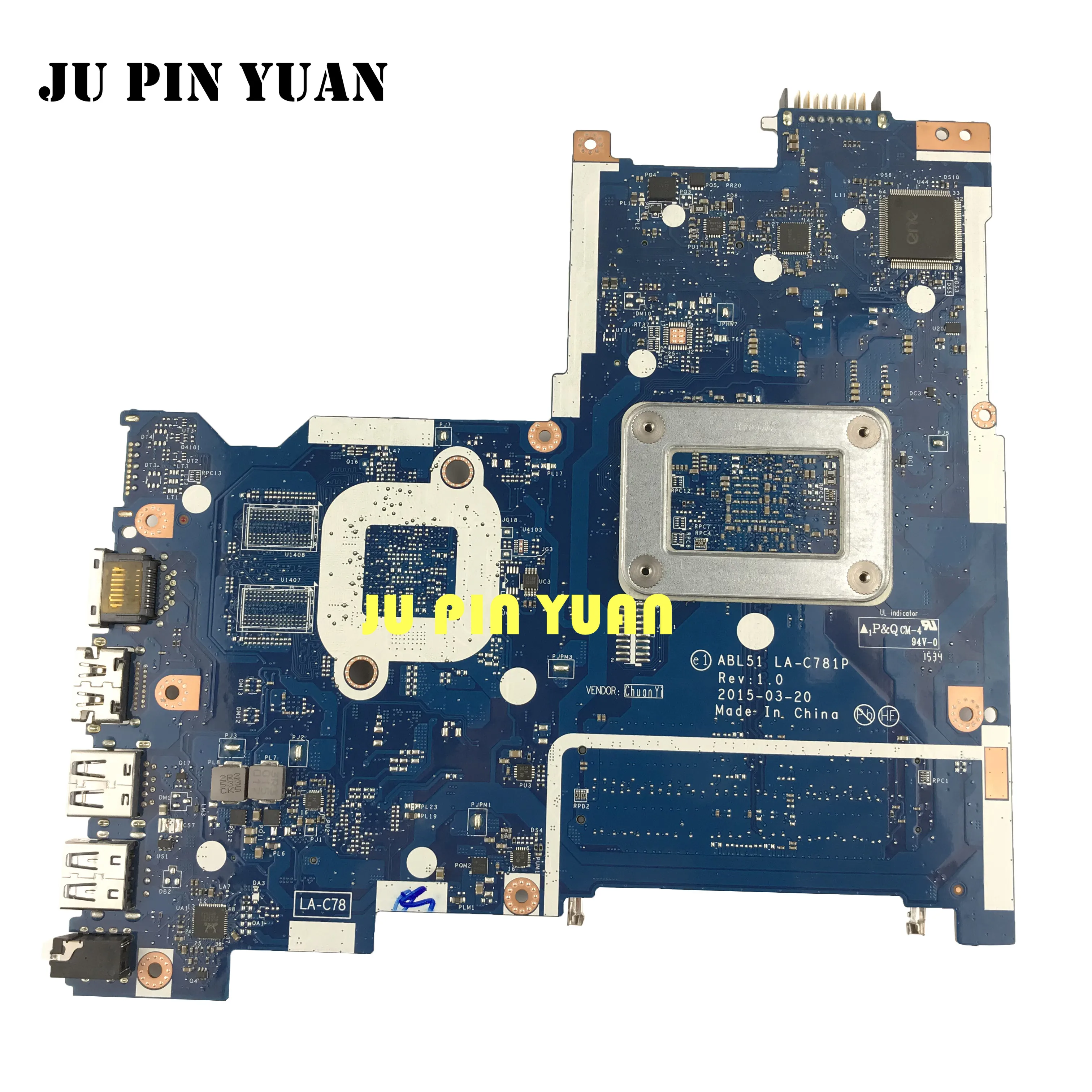 Материнская плата для ноутбука HP 15-AF027CL 15-AF 813970-501 813970-001 813970-601 813969-001 ABL51 LA-C781P 100%