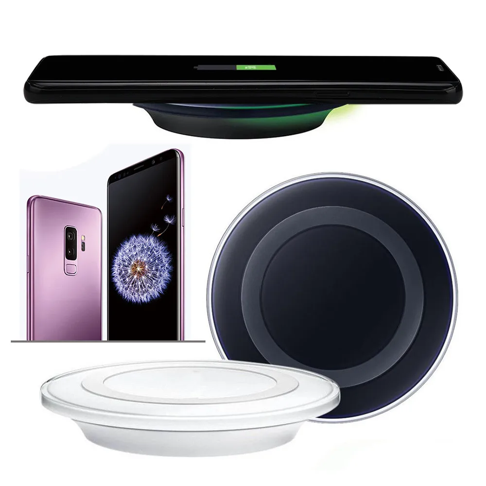Беспроводное зарядное устройство для Samsung Galaxy S9/S9 Plus портативное беспроводное Qi