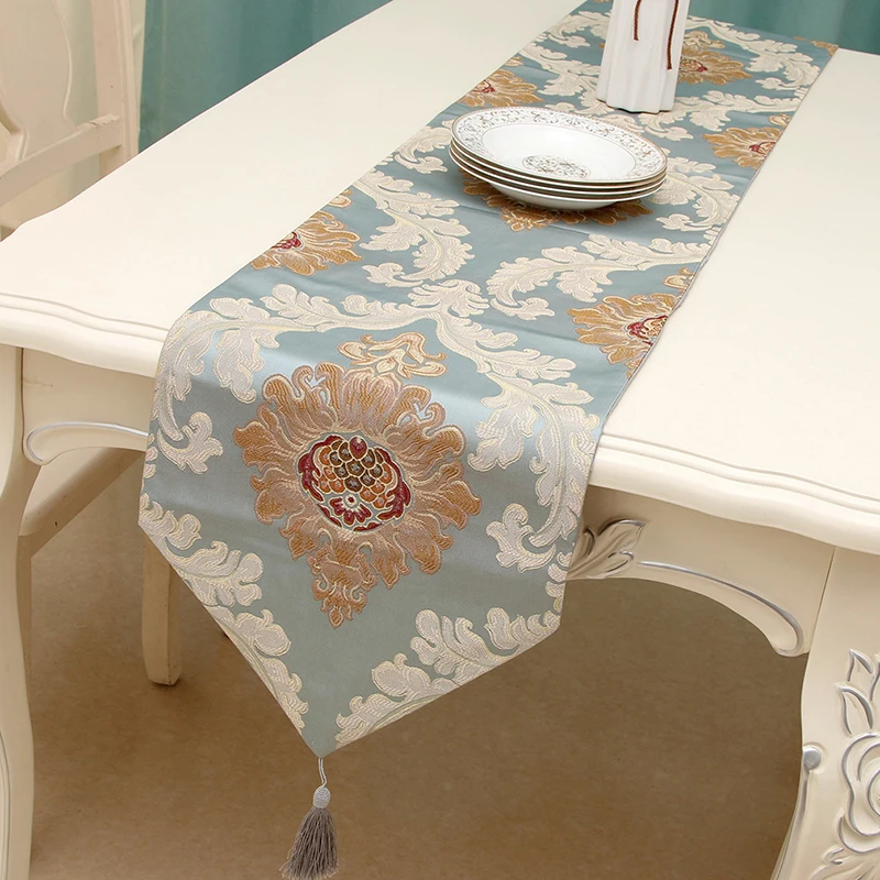 European Rectangular Table Cloth High Quality Runner Palace Pattern Tablecloth For Hotel Home Decor | Дом и сад