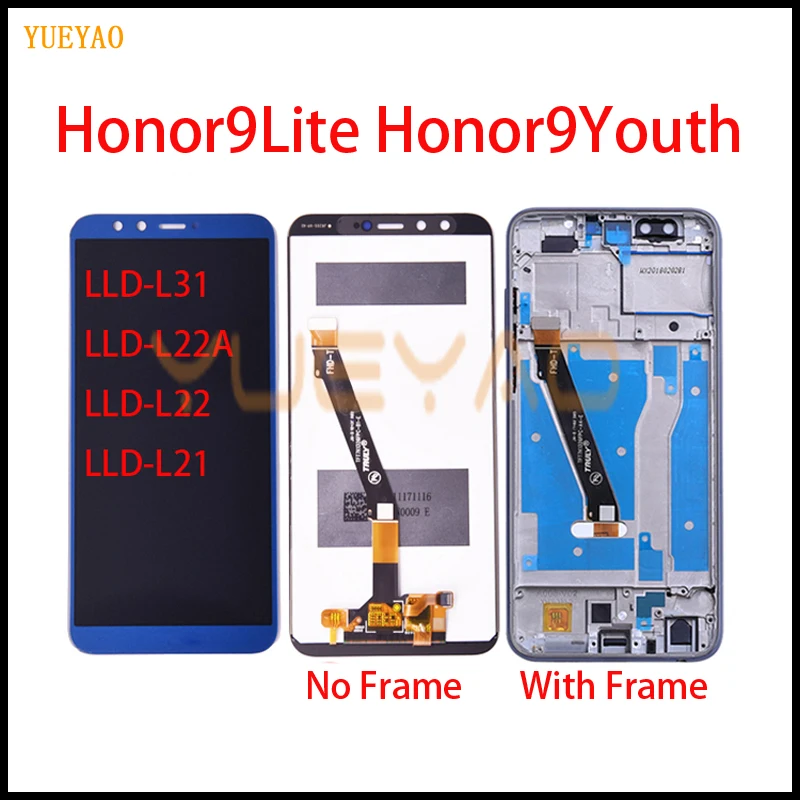 Дисплей для Honor 9 Lite LLD L31/L21/L11 ЖК дисплей с сенсорным экраном замена Youth