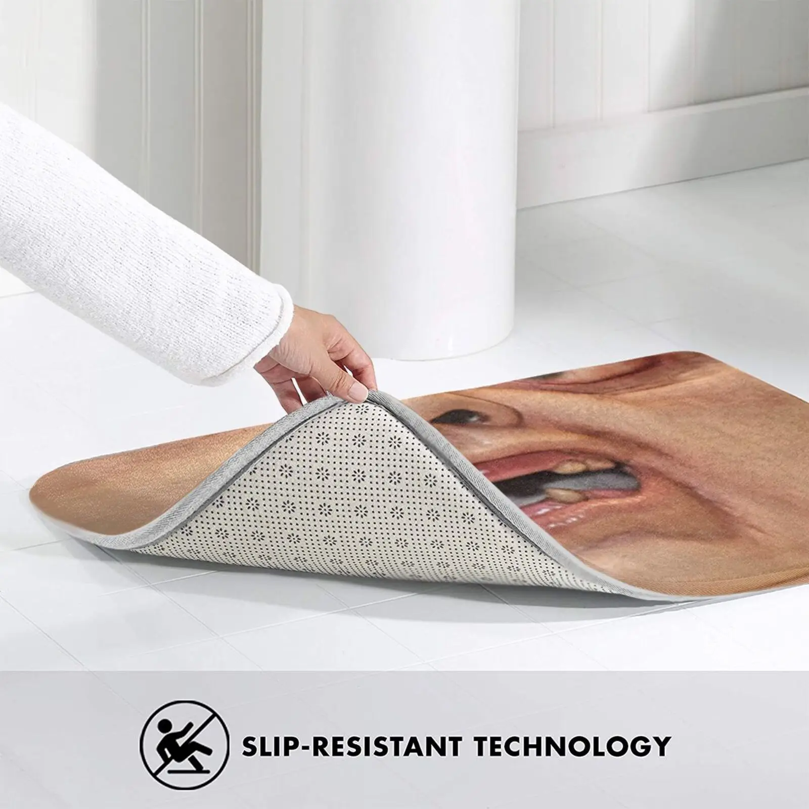 Ленивец уродливые маска коврик ковер анти-скольжение Спальня входная дверь