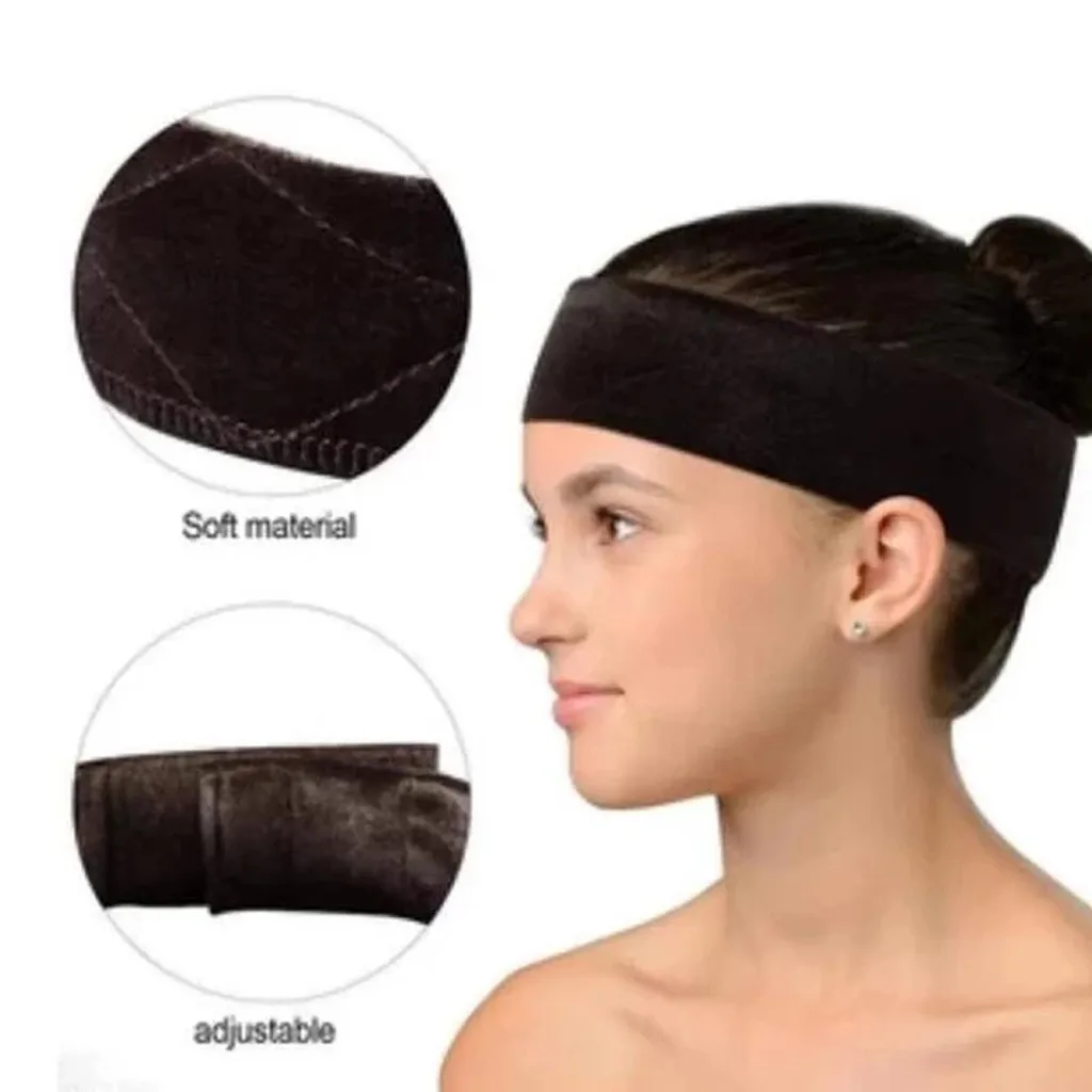 

2021 New Women Headband Solid Color Hair Band With Velvet Non-Slip Hairband Fashion Turban Vintage Head Wrap Hair Accessories