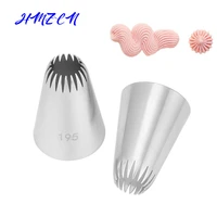 195 large size cake decorating pastry piping nozzle icing tips bakeware kitchen cookies tools cake decorating tools