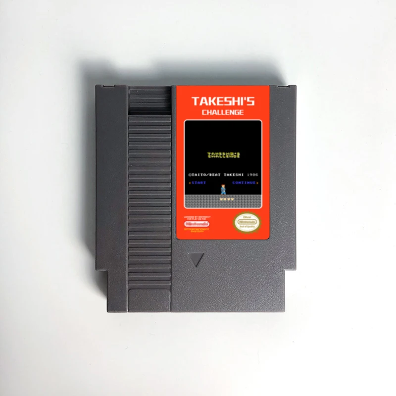 

Takeshi's challenge - Game Cartridge For NES Console 72 Pins 8bit