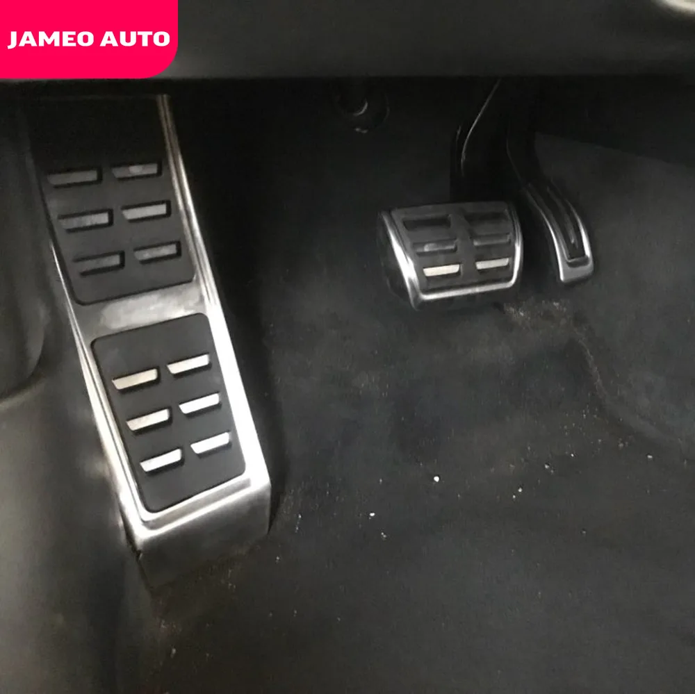 Автомобильная подставка Jameo из нержавеющей стали ножная педаль газа крышка