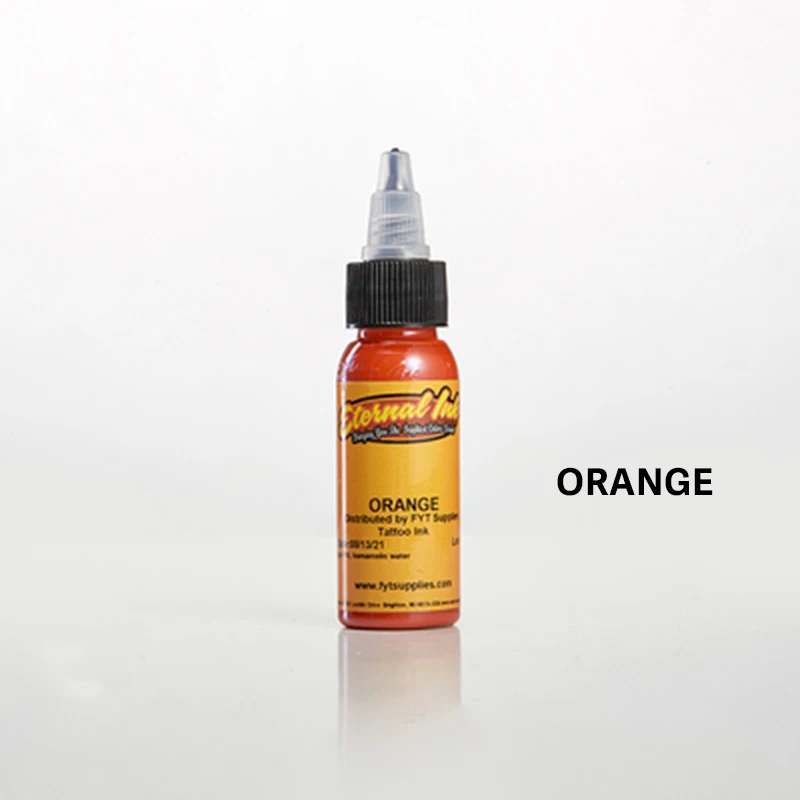 orange Goochie tusz динамические чернила перманентные чернила пигмент pigmento tinta татуировки Чернила Краска татуировки цвет tinta tatuaje - Цвет: orange
