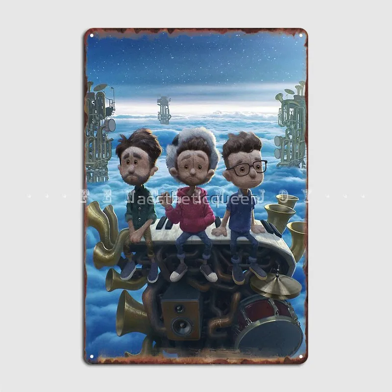 

Ajr Neotheater Artwork Metal Sign Wall Pub Custom Kitchen Garage Decoration Tin Sign Poster