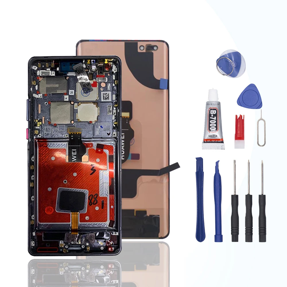 

6.76For Huawei Mate 40 Pro LCD Display Huawei Mate 40 Pro Touch Screen Digitizer Assembly Repair Tools seashore Original Panel