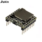 5 шт., U-диск, мини-модуль MP3-плеера DFPlayer, аудио Голосовая плата, щит для Arduino UNO DFPlaye, модуль MP3-плеера, поддержка TF-карты
