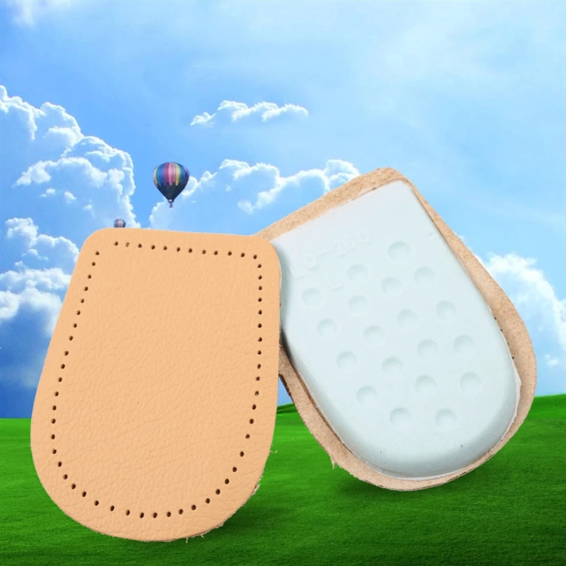 

1 Pairs Leather Forefoot Pad Half Female anti-pain Thick Half Pad Deodorant Half Yard Insole Men High Heel Front Foot Pad Sof