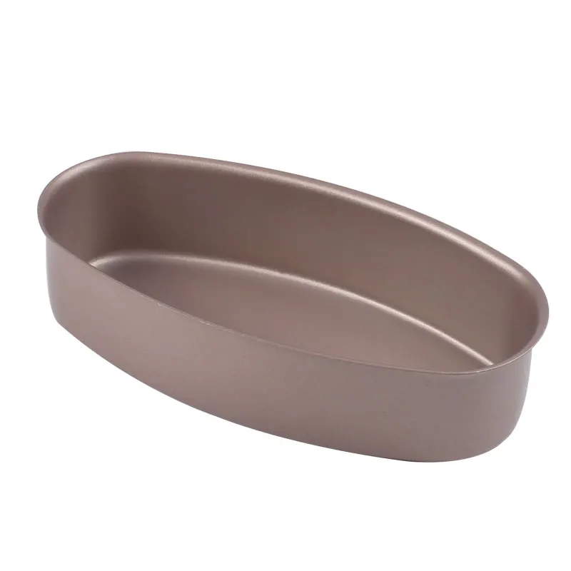 

Metal Cake Mould Nonstick Thicken Oval Bread Cheese Yogurt Mold Pudding Cookware High Temperature Bakvorm Bakeware ED50MJ