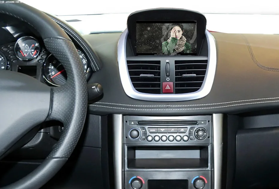 Android 9,0 автомобильный dvd-плеер для peugeot 207 2007- gps-навигация, радио, стерео Bluetooth USB Мультимедиа gps карта