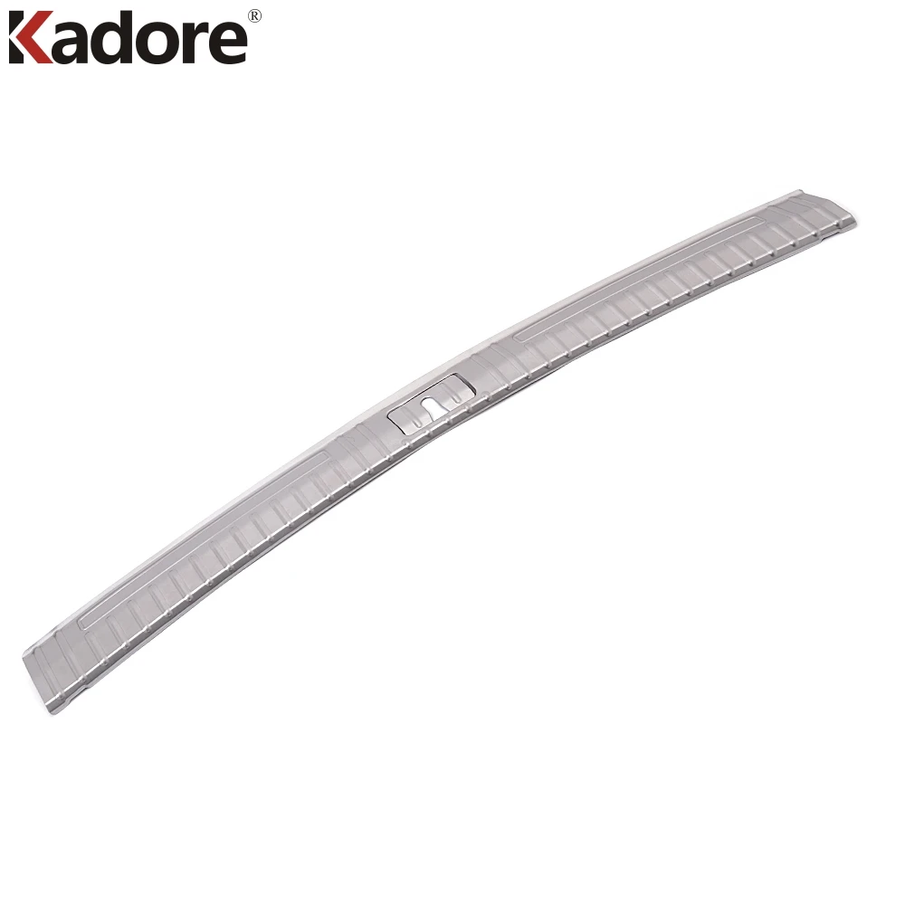 Нержавеющая сталь задний багажник бампер чехол накладка для Volkswagen VW Tiguan 2017 2018 2019