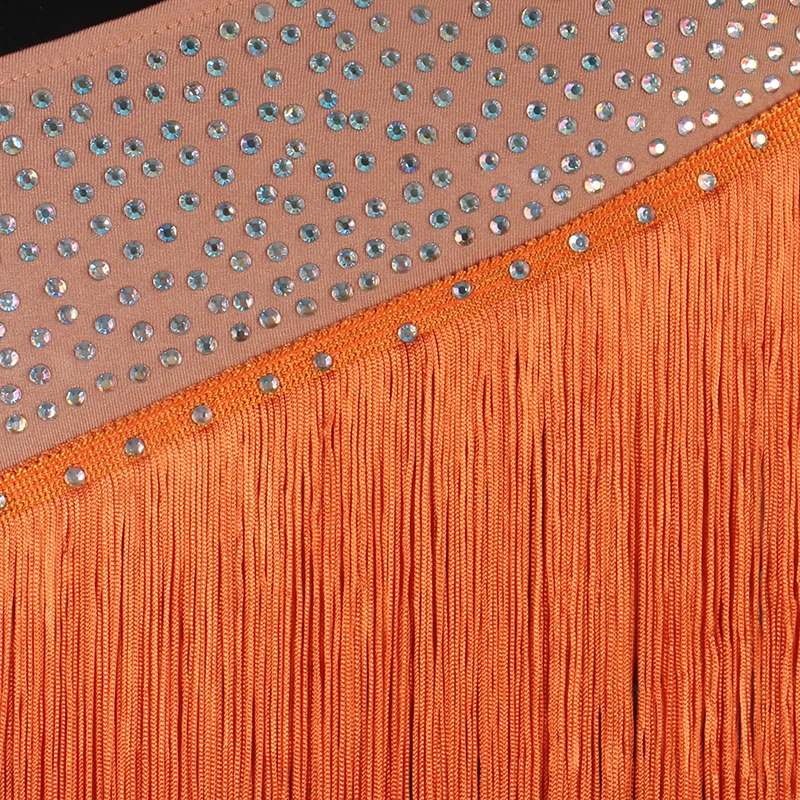 Новинка платья для латиноамериканских танцев женское платье тренировок/для