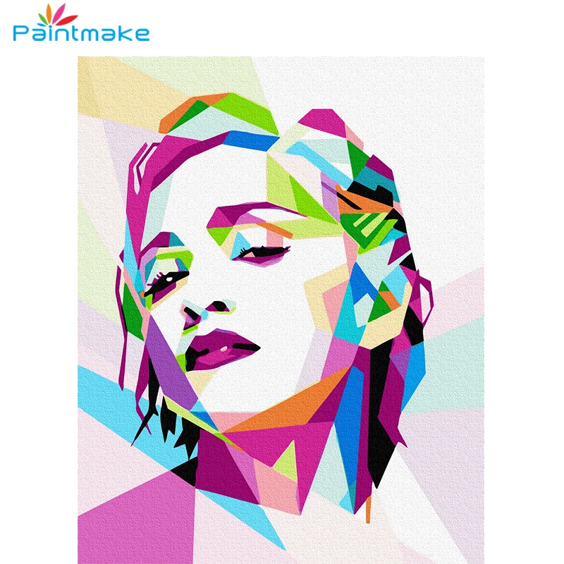 Картина по номерам Мадонна Рисование мотивам фильма Звезда для домашнего декора