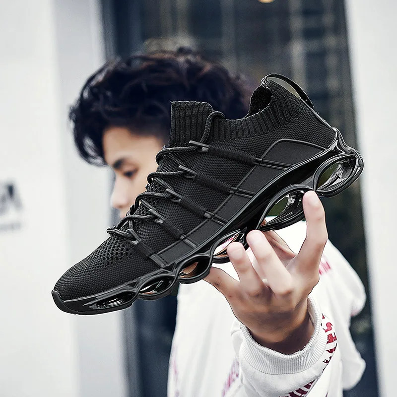 New Blade Shoes Fashion Breathable Sneaker Running 46 Large Size Comfortable Sports Men's 47 Jogging Casual 48 | Обувь