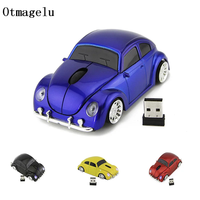 Мышь компьютерная беспроводная эргономичная, USB 2,4 ГГц, 2,0 дюйма