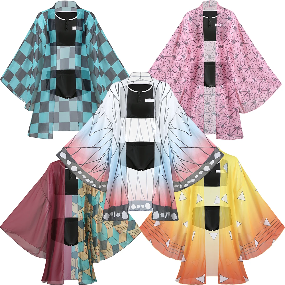 Купальник для косплея из аниме рассекающий демонов | Тематическая одежда и