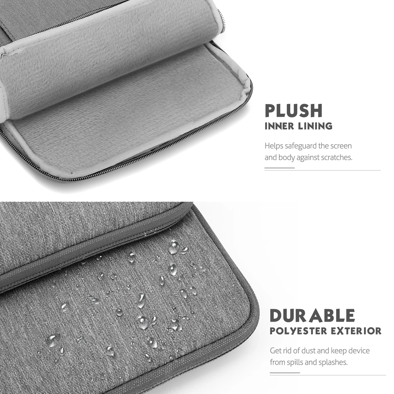 Сумка-рукав для ноутбука 13 3 дюйма переносной чехол с карманами MacBook Air Retina 2018/Pro 2020