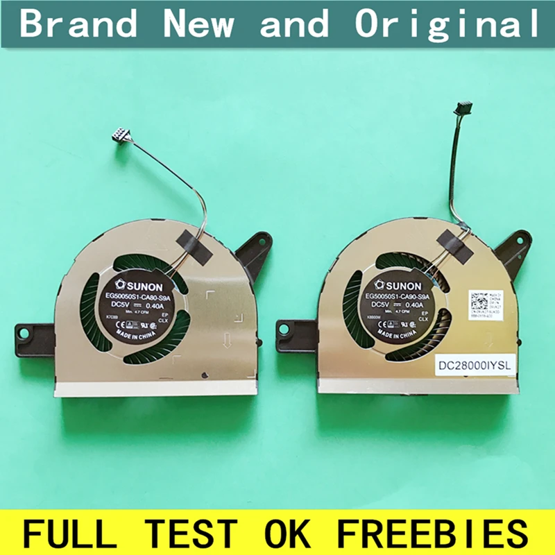 Новый охлаждающий вентилятор для ноутбука Кулер Dell Latitude 5580 DC28000IYSL E5580 EG50050S1 CA90 S9A