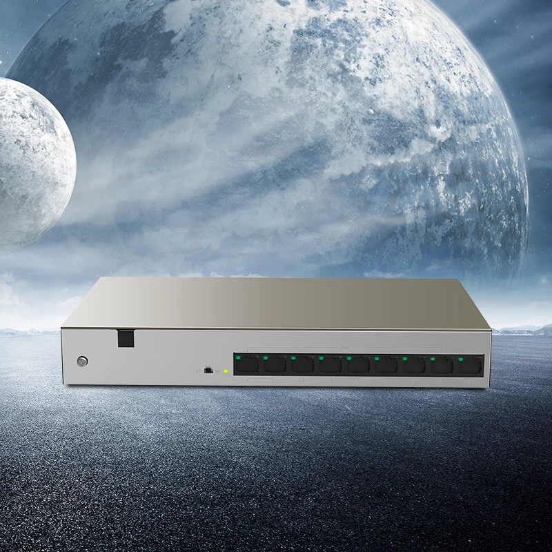 Стандарт IPCOM стандартный гигабитный коммутатор сетевой POE ethernet 9*10 100 Мбит/с порт