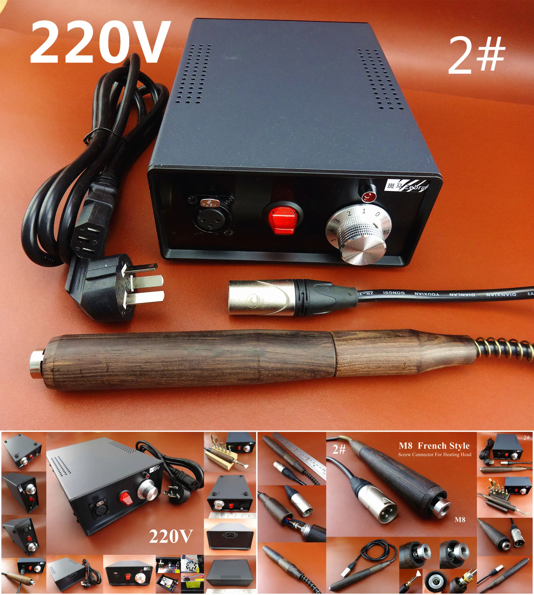 24 вида кожаного ремесла электрическая машина для сгибания кромок паяльная