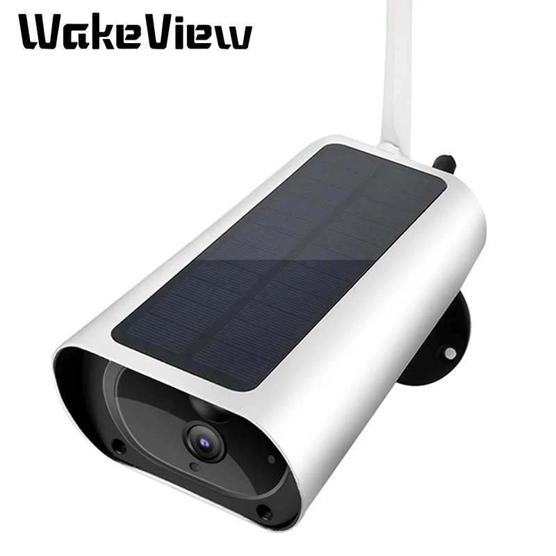WakeView уличная HD 1080P Wi-Fi 4G Солнечная камера, охранное наблюдение, аудио домашняя камера безопасности, Wifi, водонепроницаемая, PIR APP IR